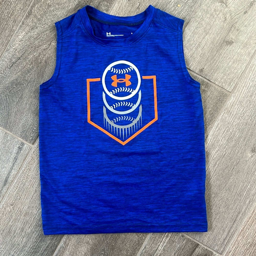 Under Armour size 6 baseball tank